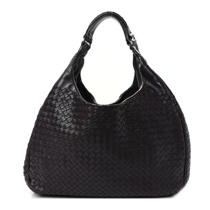 Bottega Veneta Nappa Intrecciato Large Campana Ebano 1 of 9