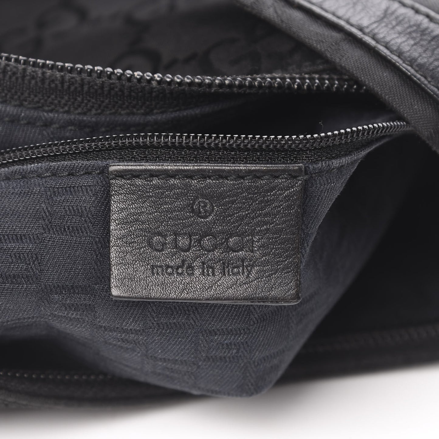 Nylon Monogram Small Hobo Black