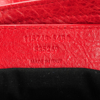 Balenciaga Agneau Classic Hardware City Rouge Coquelicot 7 of 7