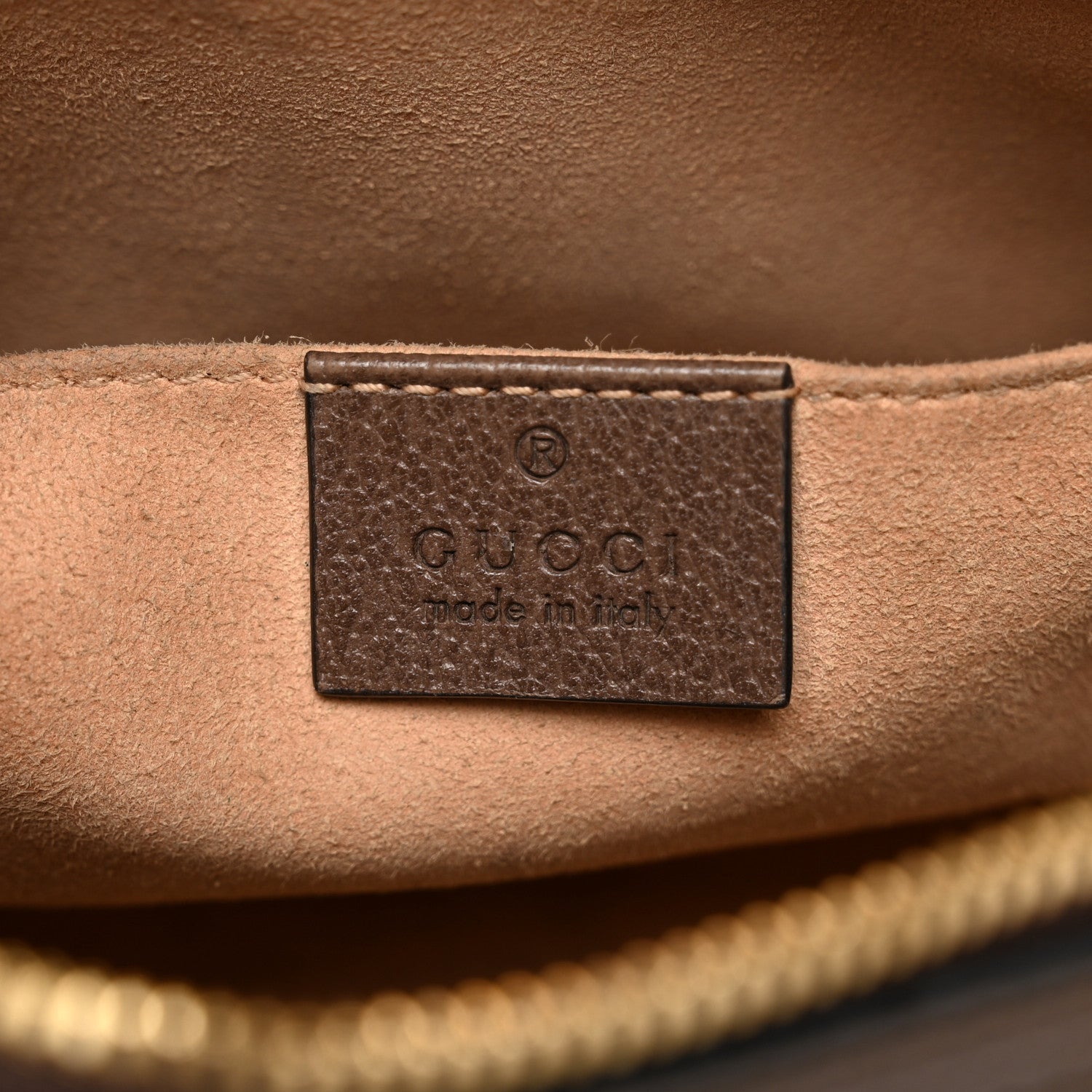 Gucci GG Supreme Monogram Web Small Ophidia Boston Bag Beige New Acero 6 of 10