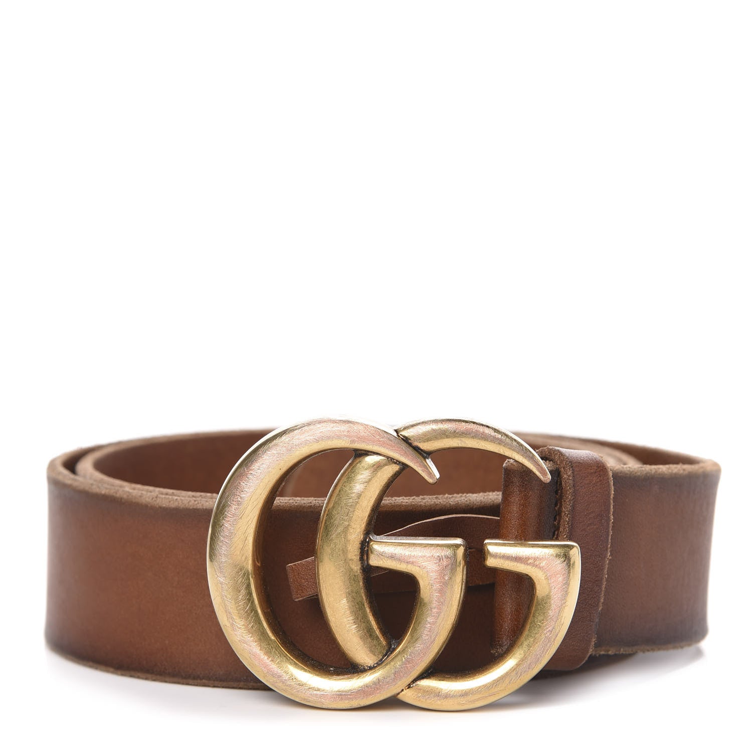 Gucci Faded Calfskin Double G 40mm Belt 85 34 Cuir 1 of 10