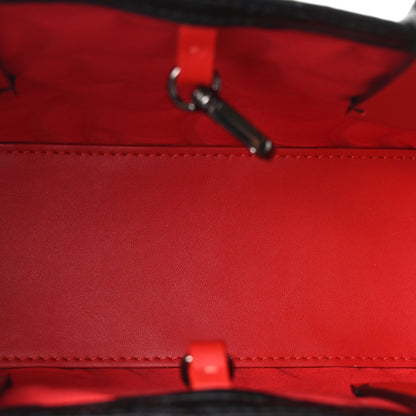 Christian Louboutin Nappa Embossed Mini East West Cabata Tote Black 5 of 9
