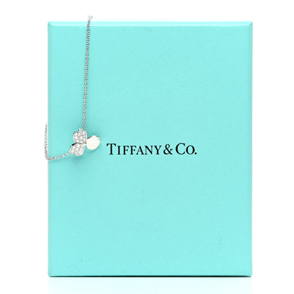 Tiffany Platinum Diamond Paper Flowers Bracelet 4 of 4