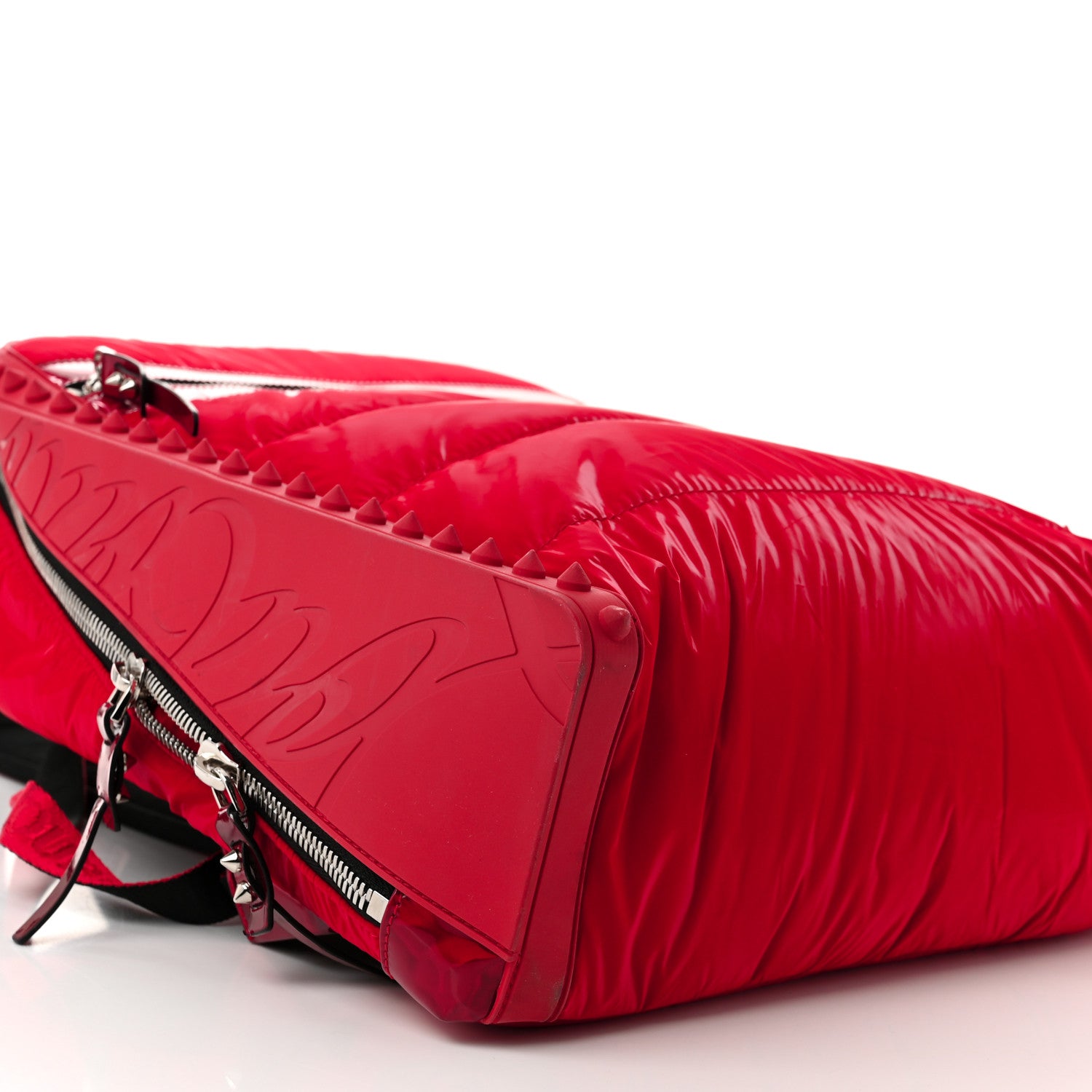 Christian Louboutin Doudoune Quilted Nylon Backparis Spiked Backpack Loubi 8 of 10