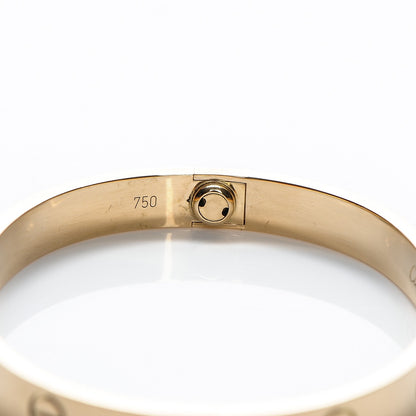 Cartier 18K Yellow Gold LOVE Bracelet 16 5 of 5