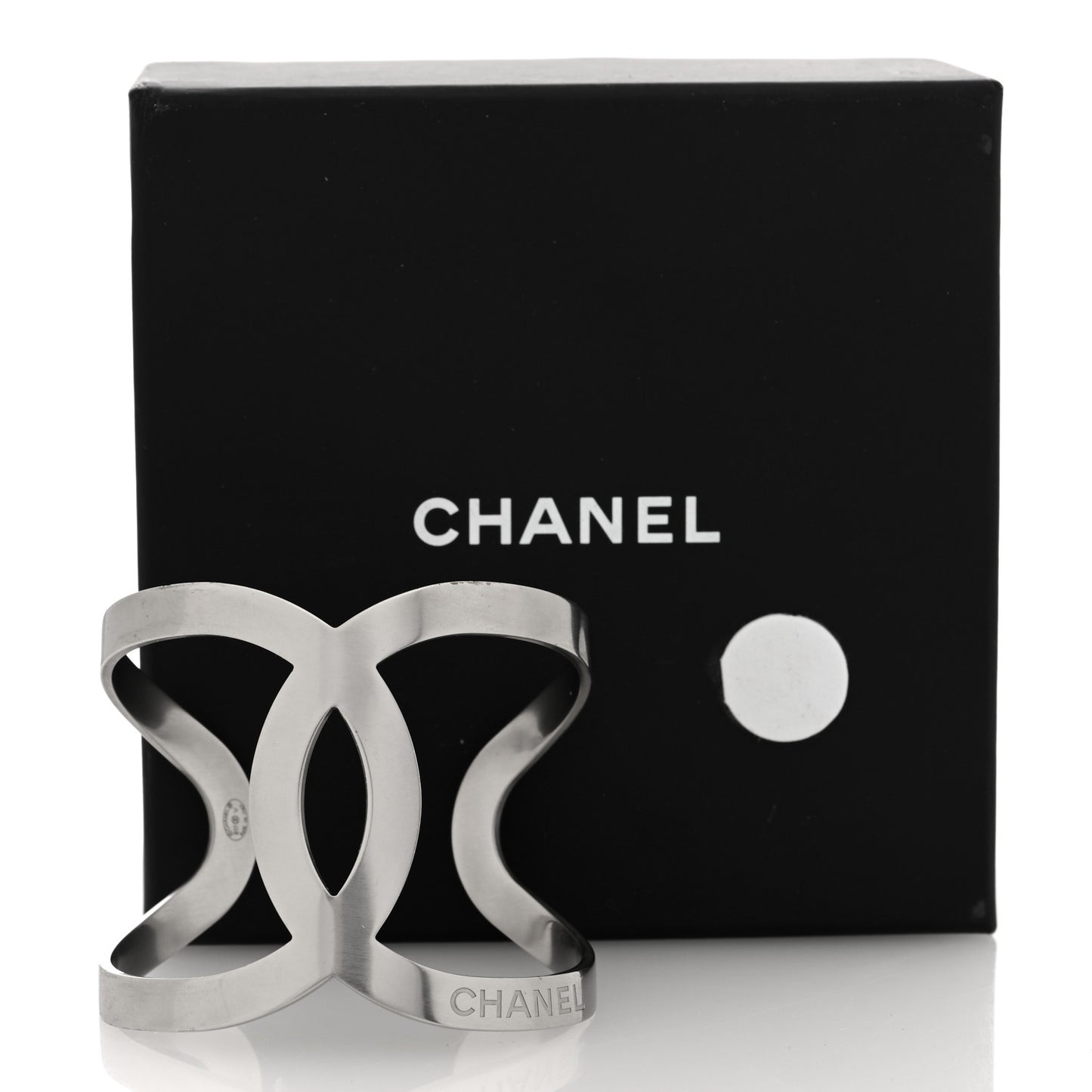 Metal CC Cuff Silver
