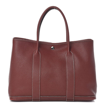 Hermes Negonda Garden Party Tote 36 MM Rouge H 1 of 12