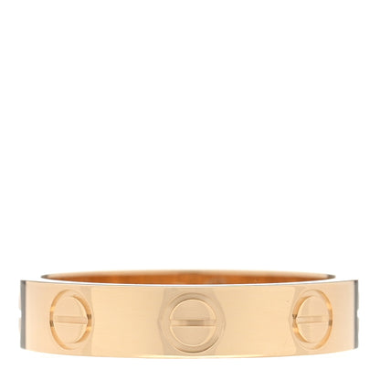 Cartier 18K Yellow Gold 3.5mm LOVE Wedding Band Ring 46 3.75 1 of 5