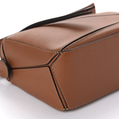 Loewe Calfskin Mini Puzzle Bag Tan 6 of 10
