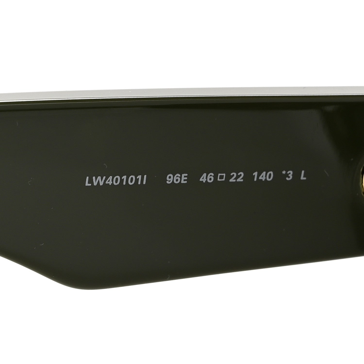Loewe Acetate Rectangular Sunglasses LW40101I Dark Olive 6 of 7