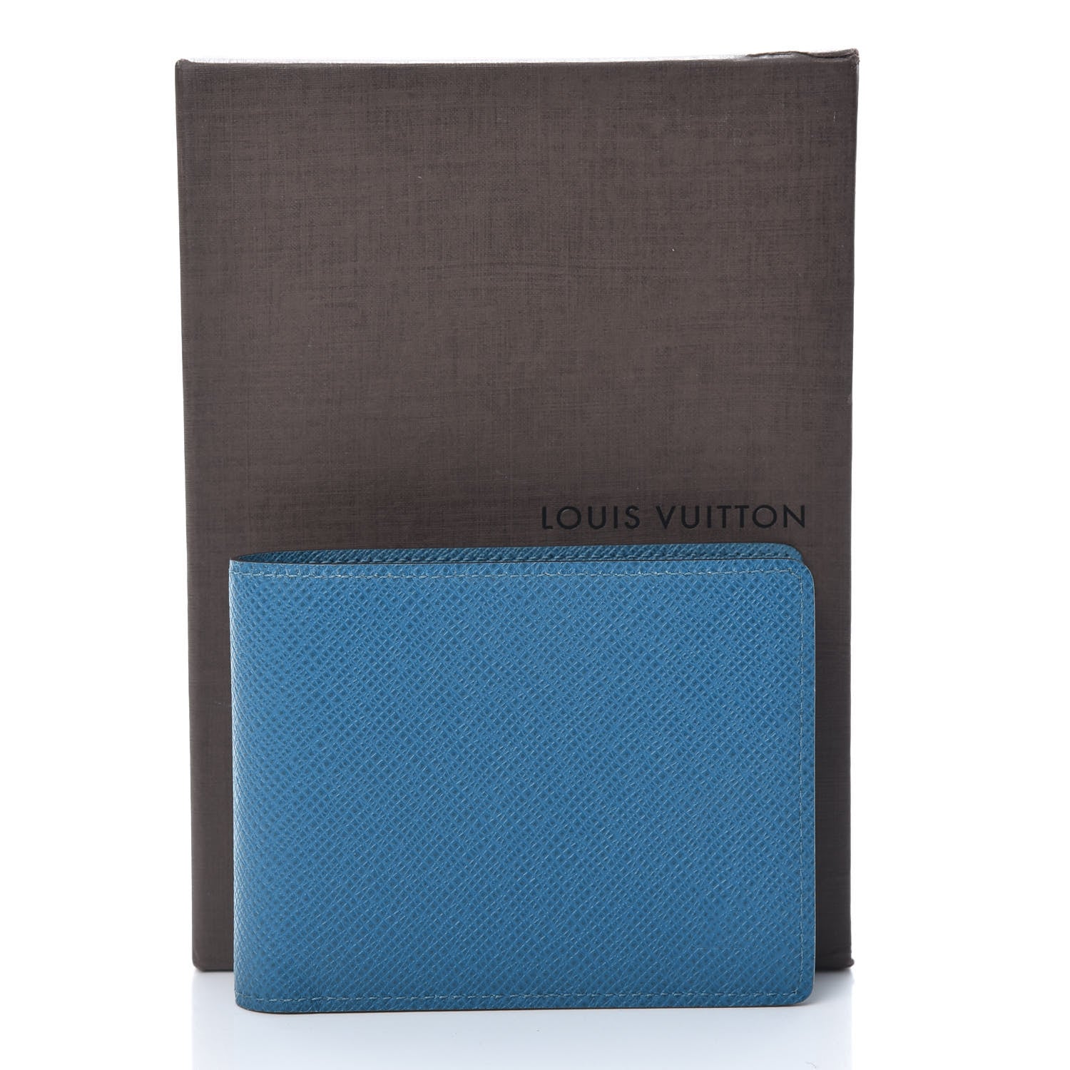 Louis Vuitton Taiga Multiple Wallet Iceberg 8 of 8