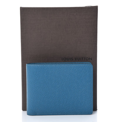 Louis Vuitton Taiga Multiple Wallet Iceberg 8 of 8