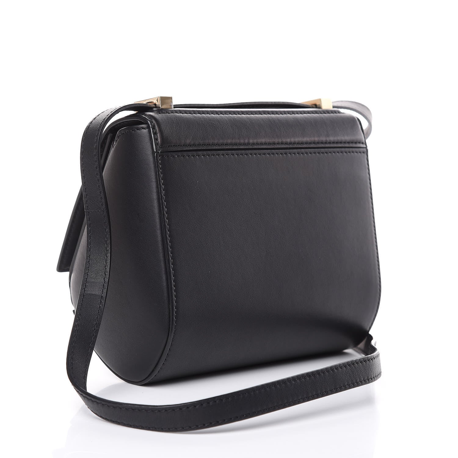 Givenchy Calfskin Studded Mini Pandora Box Crossbody Bag Black 3 of 13