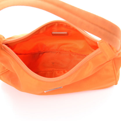 Prada Tessuto Nylon Sport Shoulder Bag Orange 4 of 8