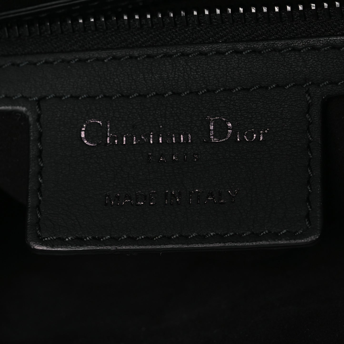 Ultra Matte Calfskin Saddle Bag Black