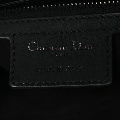 Christian Dior Ultra Matte Calfskin Saddle Bag Black 6 of 10