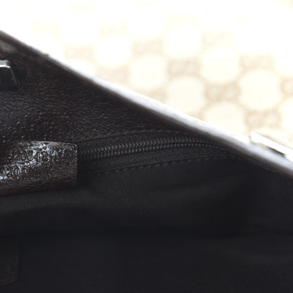 Gucci Monogram Eclipse Messenger Dark Brown 9 of 10