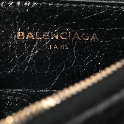 Balenciaga Agneau S Blanket Square Tote Black 6 of 9