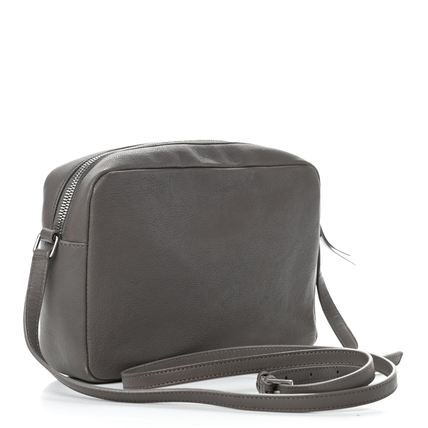 Lambskin Monogram Small Lou Camera Bag Asphalt