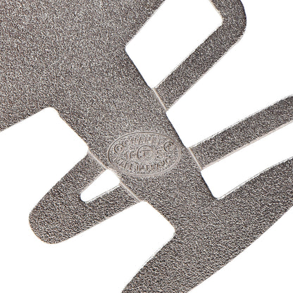 Chanel Crystal Metal CC Airplane Brooch Silver 4 of 5
