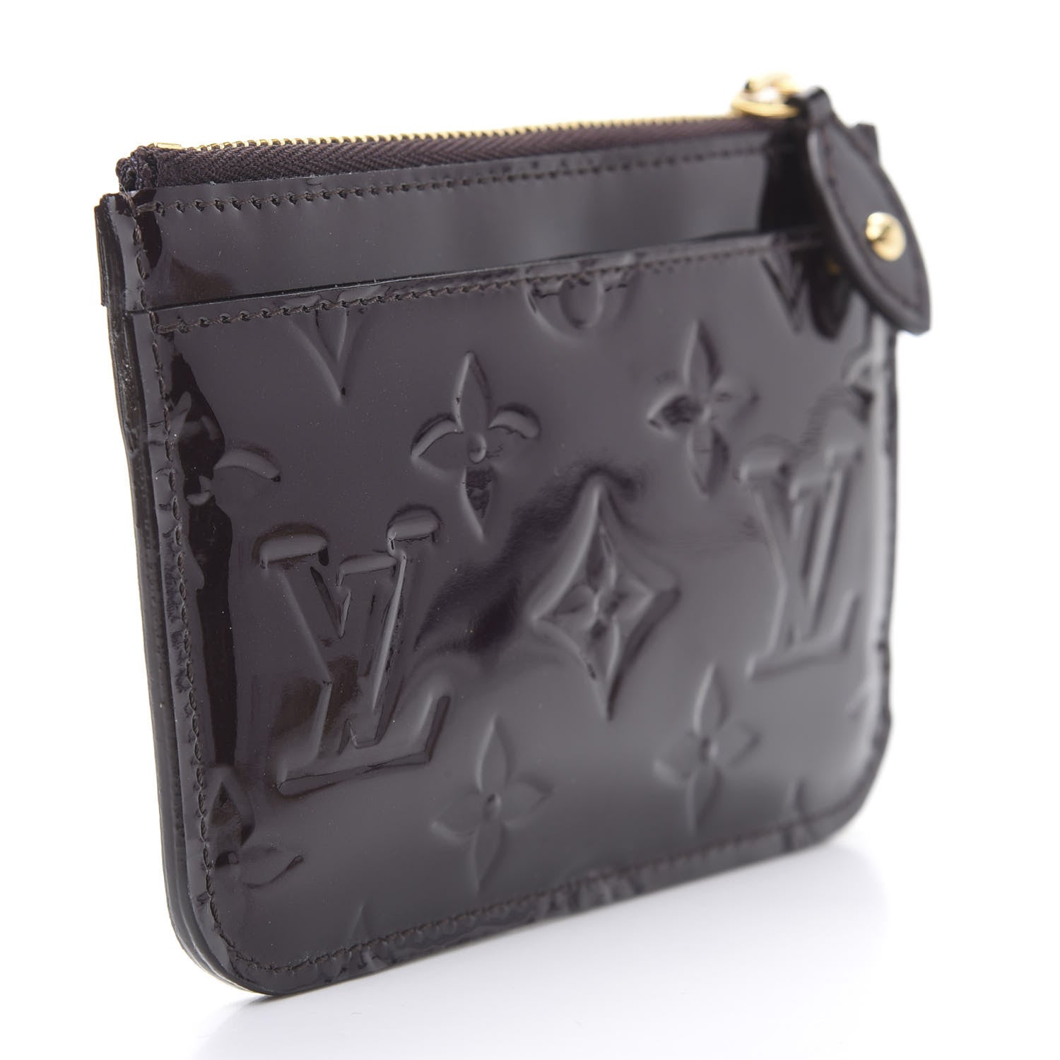 Louis Vuitton Vernis Key Pouch Amarante 3 of 7