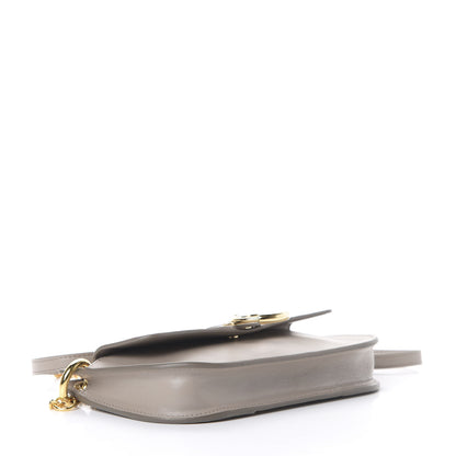 Chloe Shiny Calfskin Small Tess Crossbody Motty Grey 3 of 8
