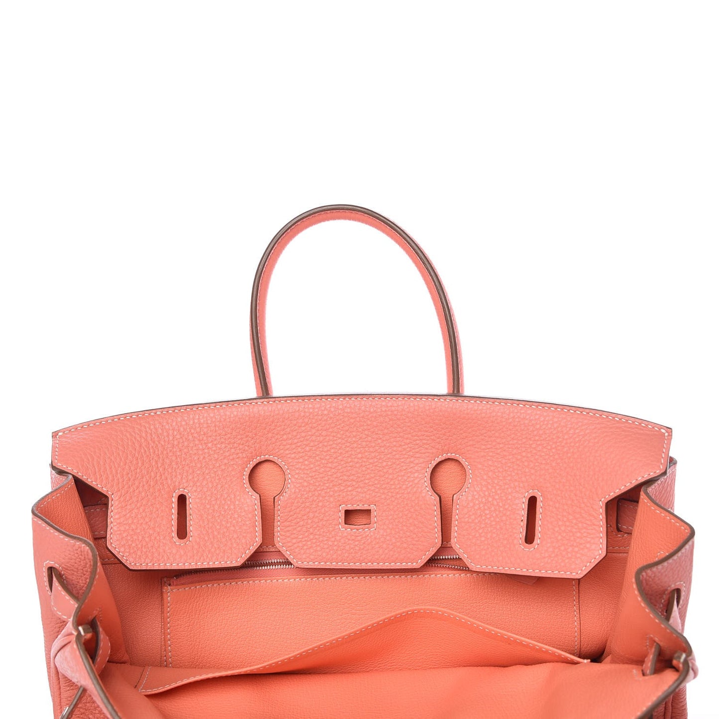 Taurillon Clemence Birkin 35 Crevette