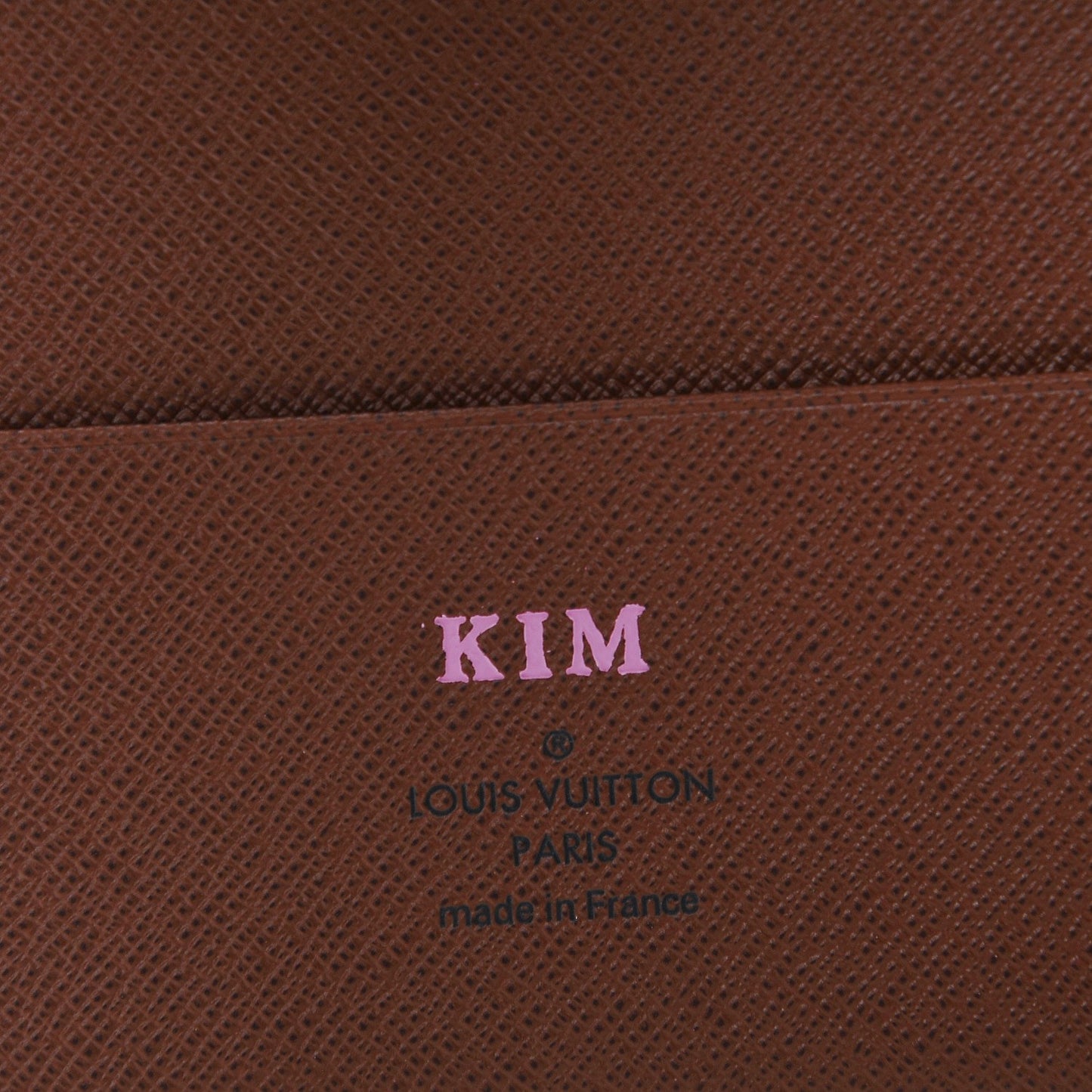 Monogram Large Ring Agenda Cover