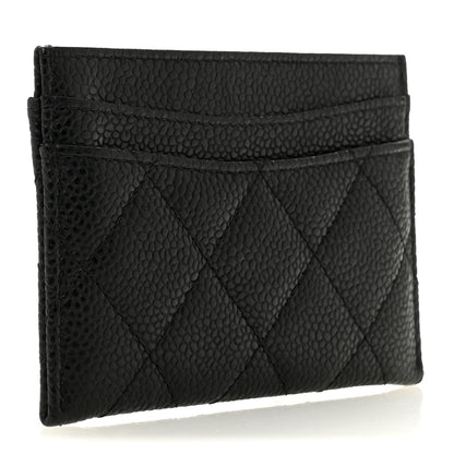Chanel Caviar Quilted Card Holder Black 3 of 11