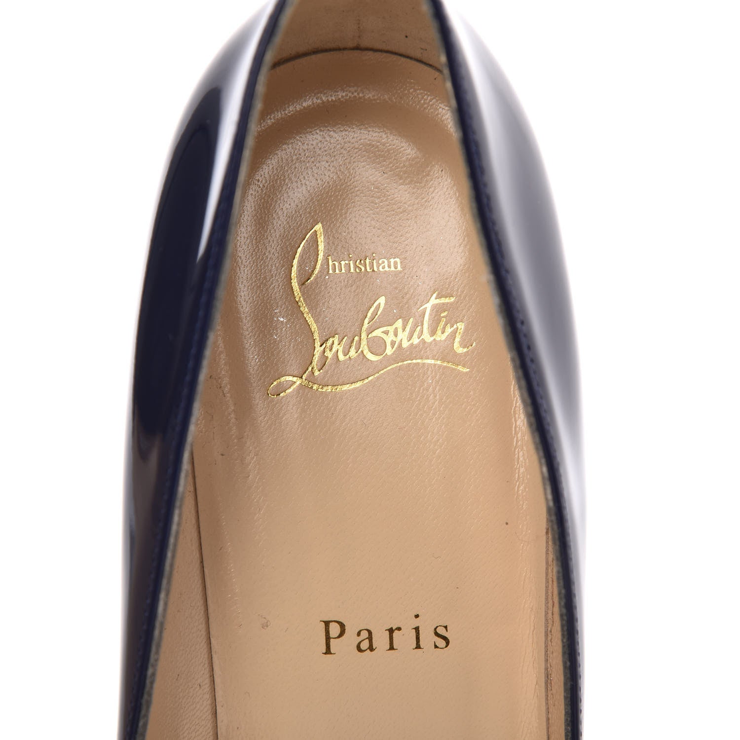 Christian Louboutin Patent Pigalle Follies 85 Pumps 39 China Blue 7 of 8