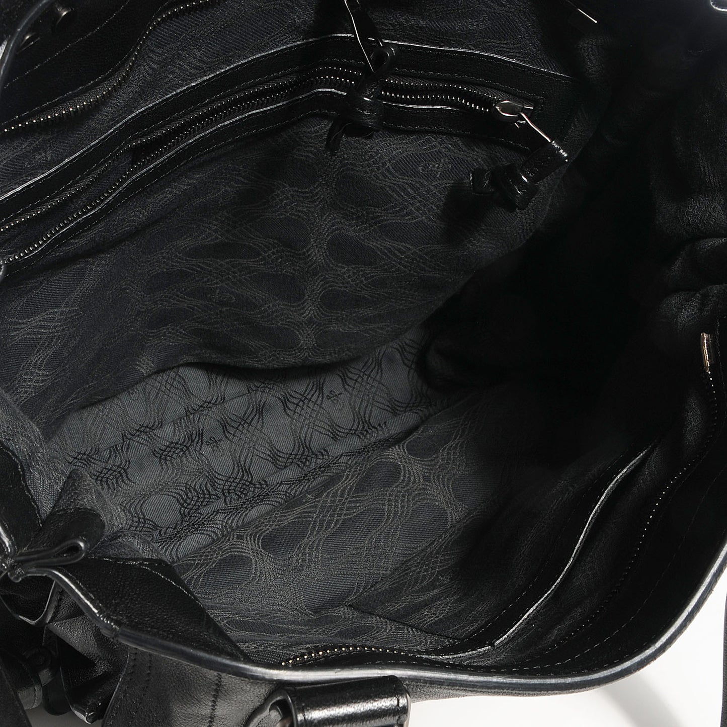 Leather PS1 Tote Black