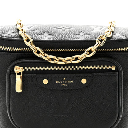 Louis Vuitton Empreinte Mini Bumbag Black 7 of 10