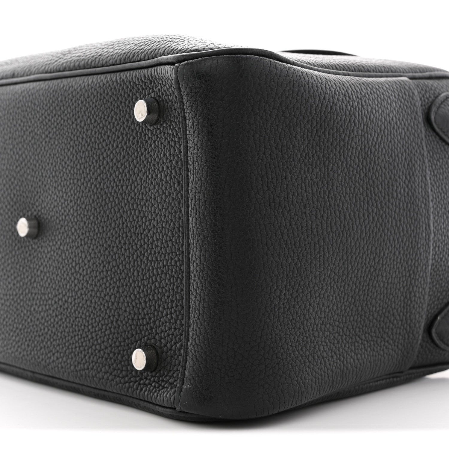 Hermes Taurillon Clemence Lindy 30 Black 10 of 12