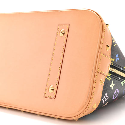 Louis Vuitton Monogram Multicolor Alma GM Black 10 of 12