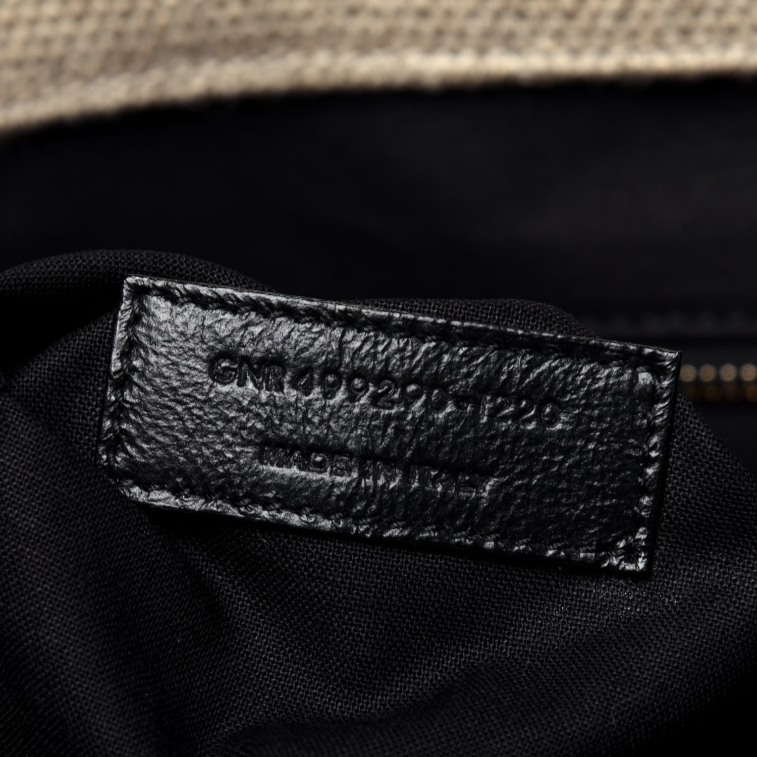 Saint Laurent Linen Calfskin Rive Gauche Tote Natural 7 of 11