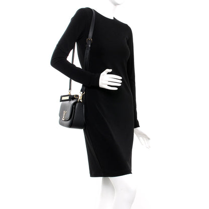 Louis Vuitton Grained Calfskin Vivienne NM Black 2 of 7