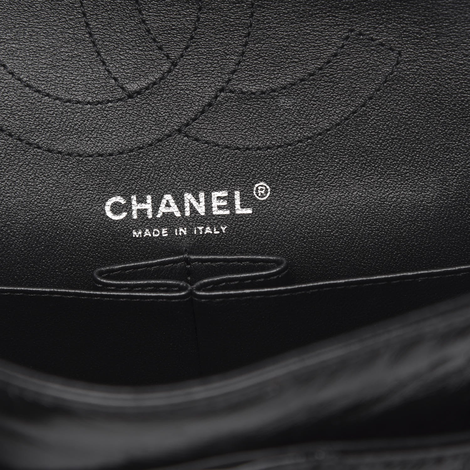 Chanel Glazed Calfskin Quilted 2.55 Reissue 226 Flap So Black 6 of 12