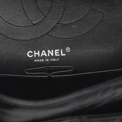 Chanel Glazed Calfskin Quilted 2.55 Reissue 226 Flap So Black 6 of 12