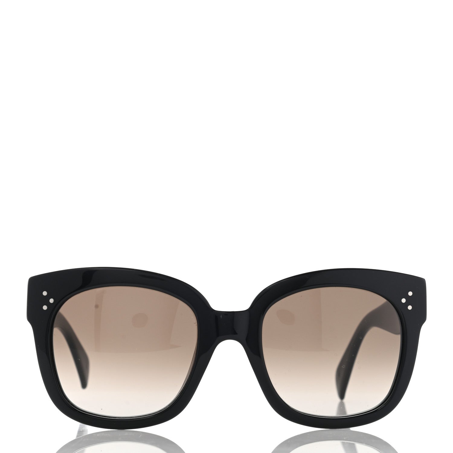 Celine New Audrey Sunglasses CL 41805/S Black 2 of 7