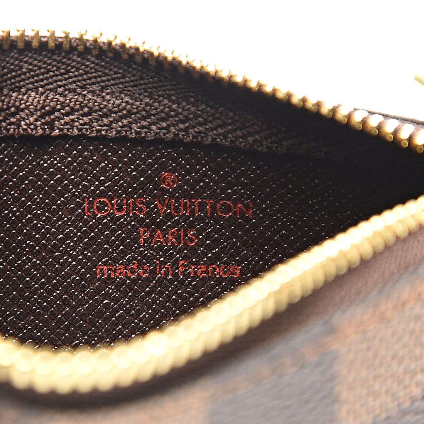 Damier Ebene Key Pouch