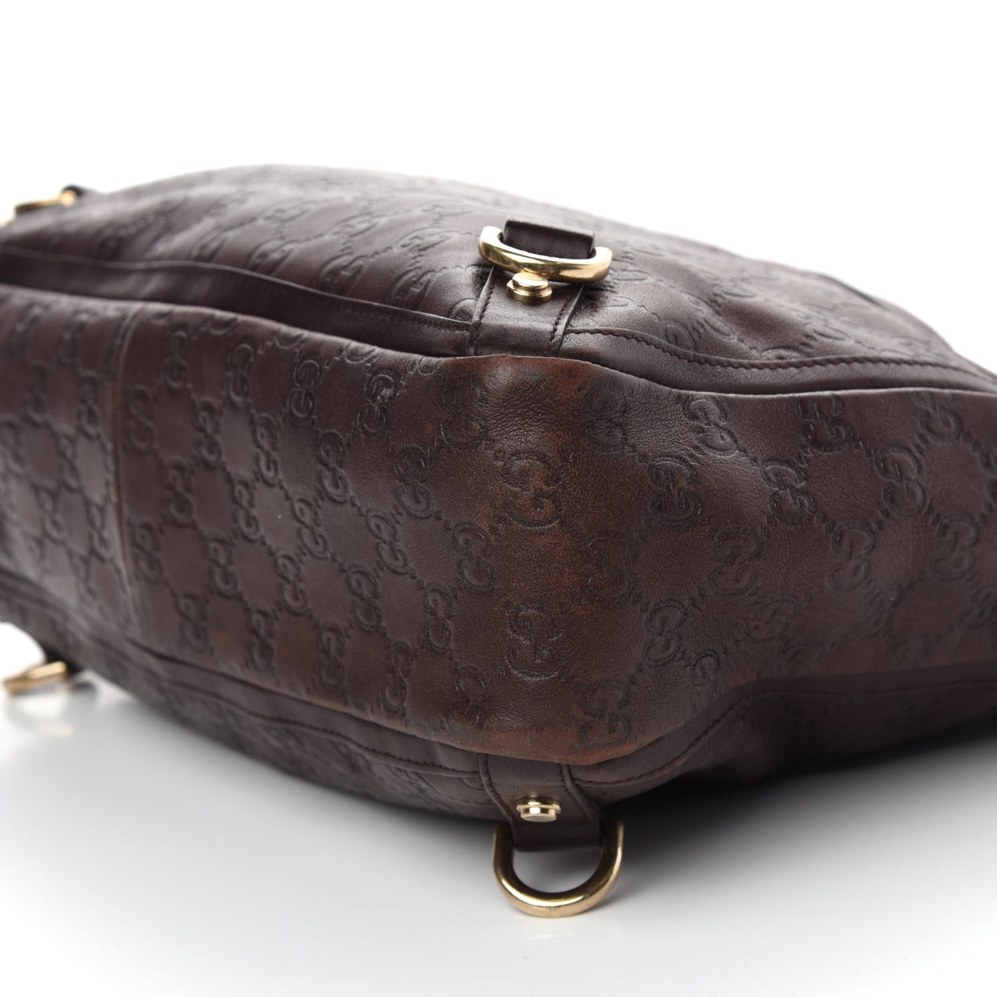 Guccissima Medium Abbey Tote Brown
