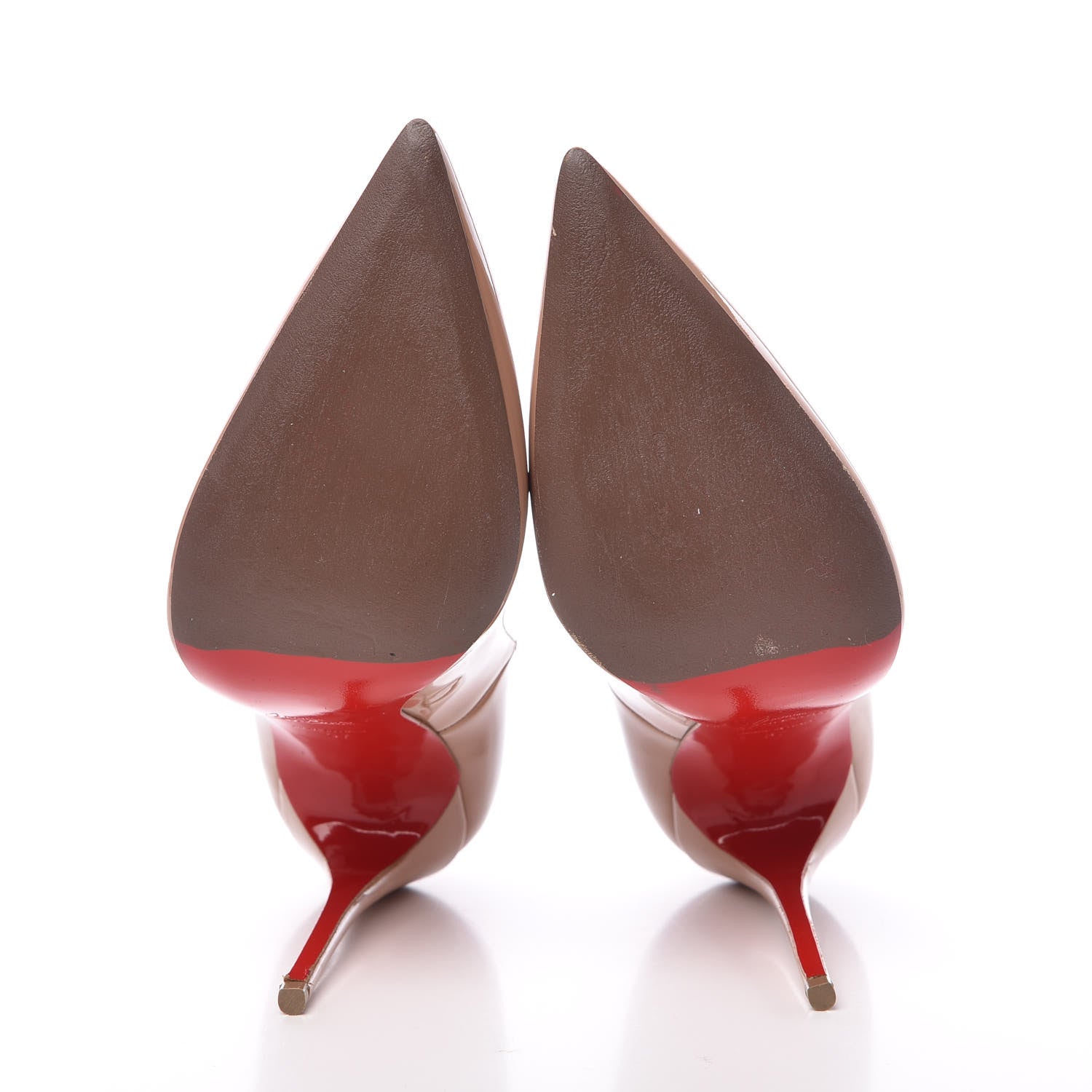 Christian Louboutin Patent So Kate 120 Pumps 37 Nude 7 of 14