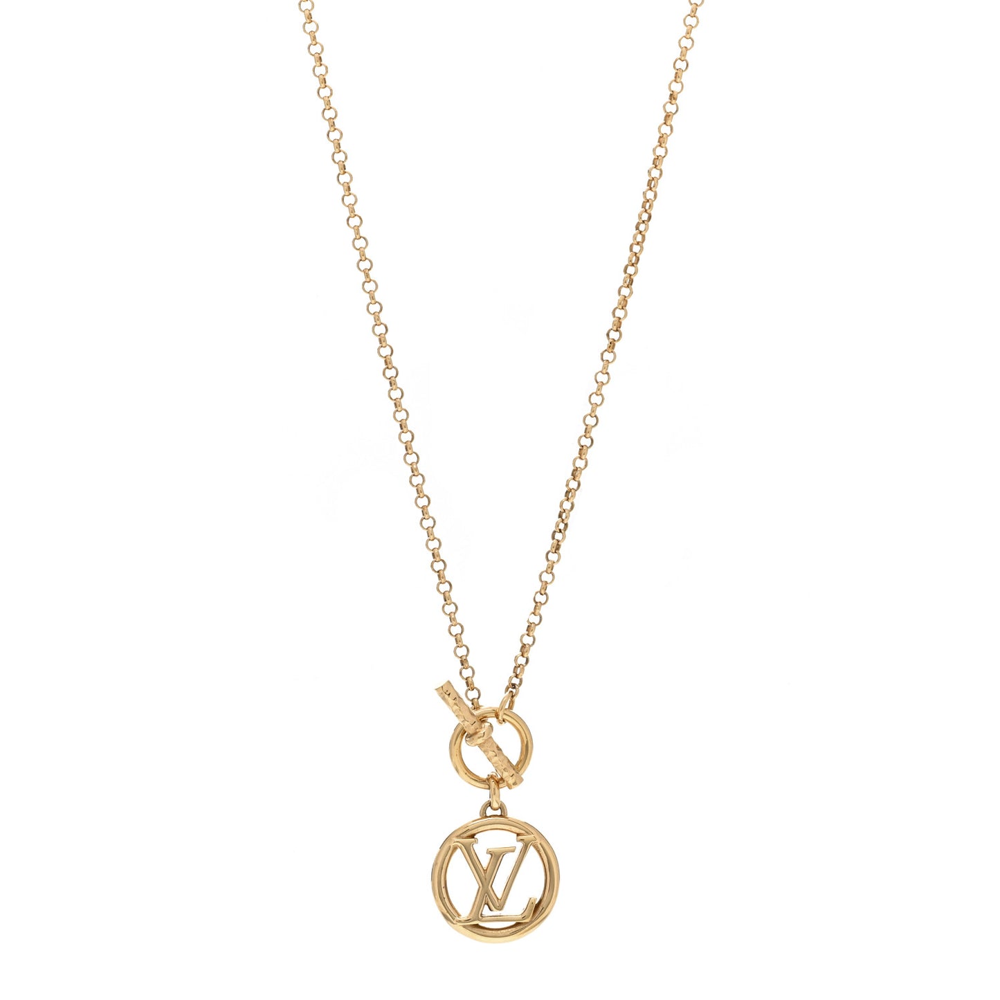 Metal Baby Louise Necklace Gold