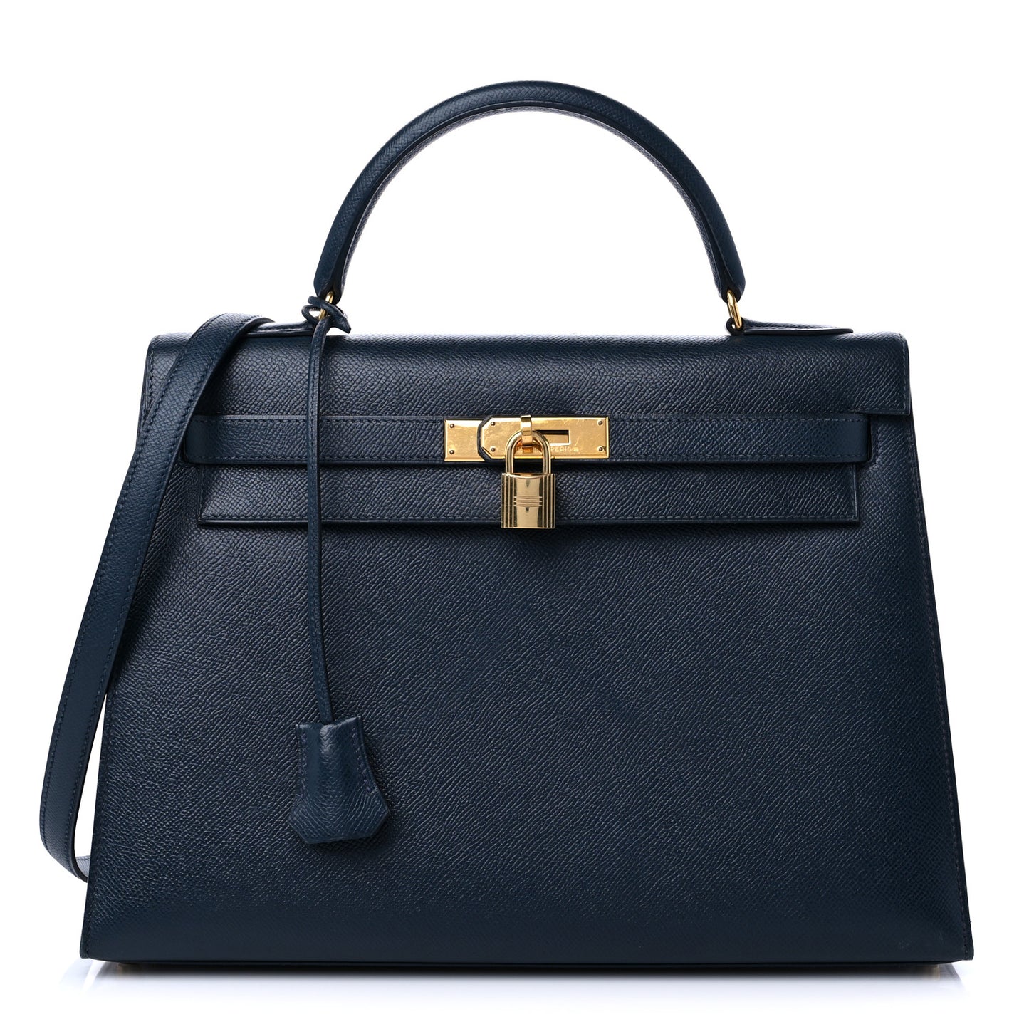 Courchevel Kelly Sellier 32 Bleu Indigo