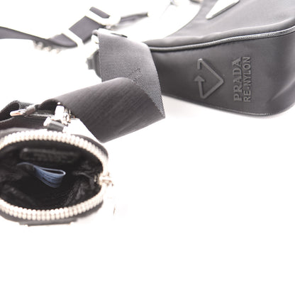 Prada Nylon Re-Edition 2005 Shoulder Bag Black 12 of 13