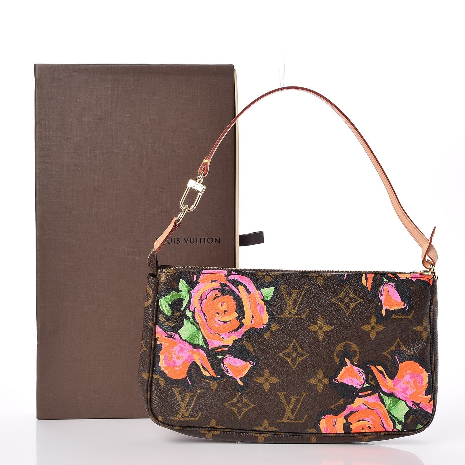 Louis Vuitton Monogram Roses Pochette Accessories 8 of 8