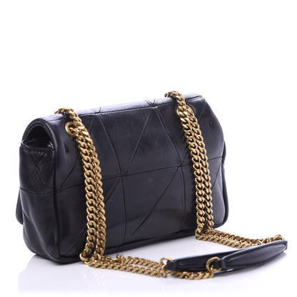 Saint Laurent Lambskin Patchwork Monogram Small Jamie Black 3 of 12