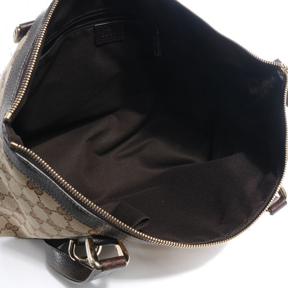 Monogram Medium Abbey Tote Brown