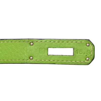 Hermes Togo Birkin 35 Vert Cru 7 of 11