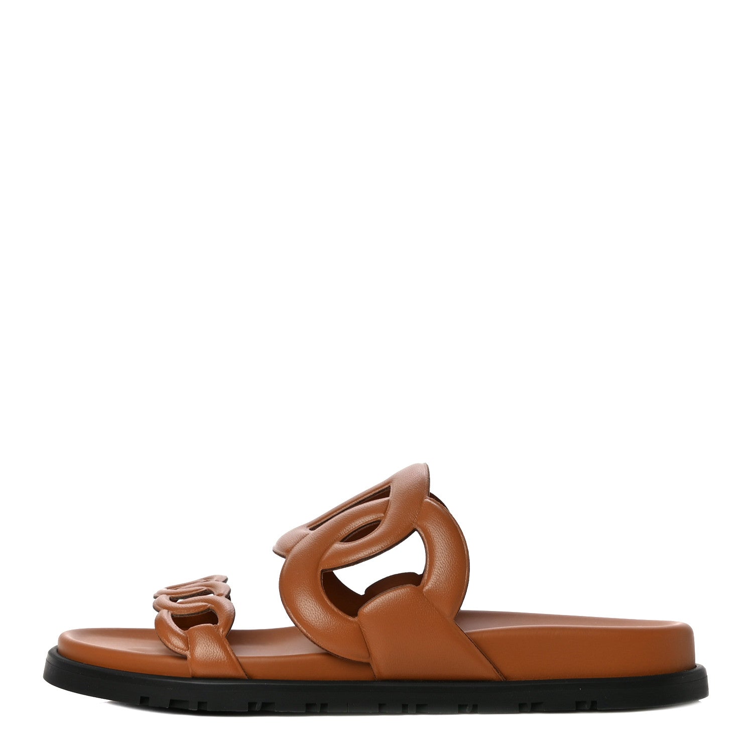 Hermes Nappa Extra Sandals 38 Naturel 1 of 11